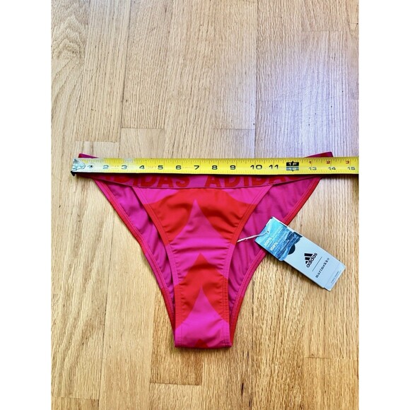 adidas Women's Marimekko Laine Two Piece Bikini Set Swimsuit Real Magenta Sz M/L - Picture 6 of 12